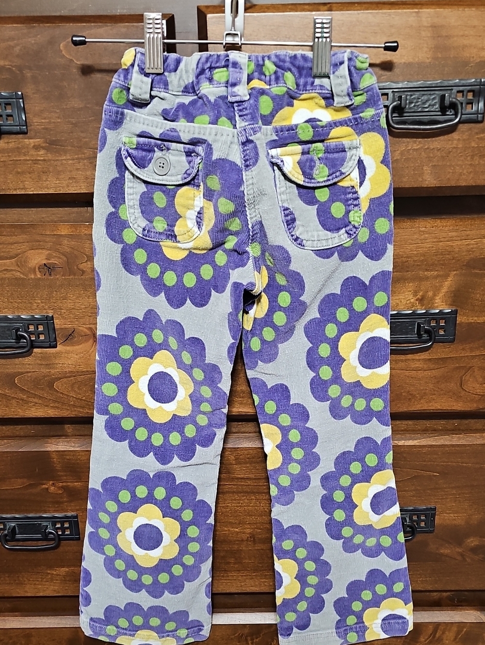 Mini Boden Funky Flared Cordouroy Pants - Picture 8 of 8